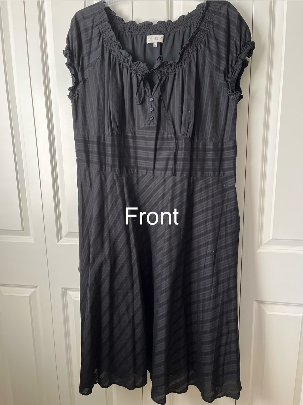 Vintage Black cotton dress
